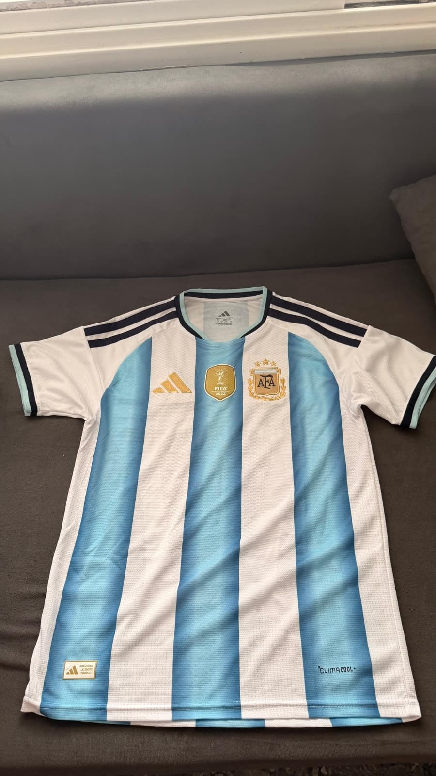 CAMISETA ARGENTINA BORDADA